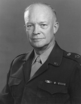 Portrait of Dwight D. Eisenhower